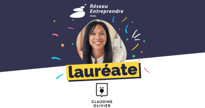Claudine Pribile, lauréate du réseau entreprendre paris